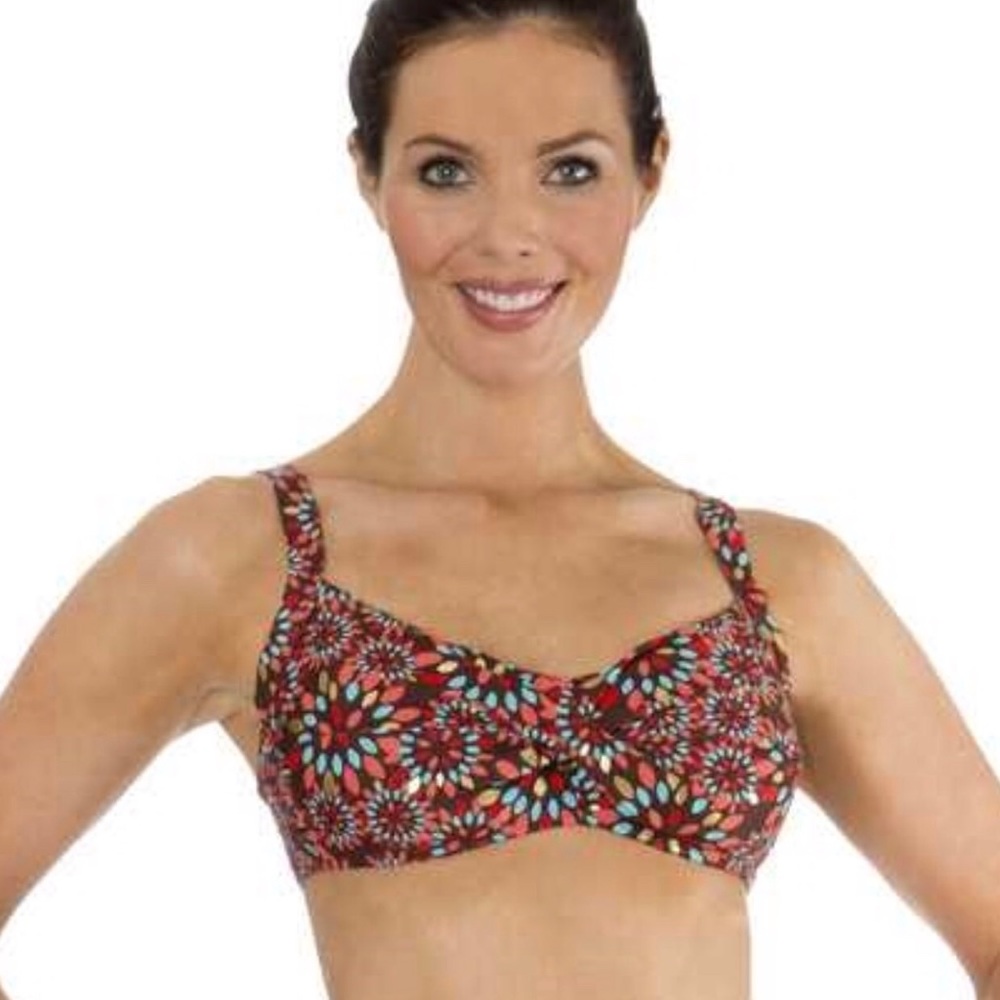 Mazu bikini top; size 10
